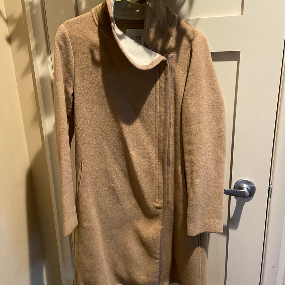 Babaton Wool Coat, Excellent Used Condition, size Small.